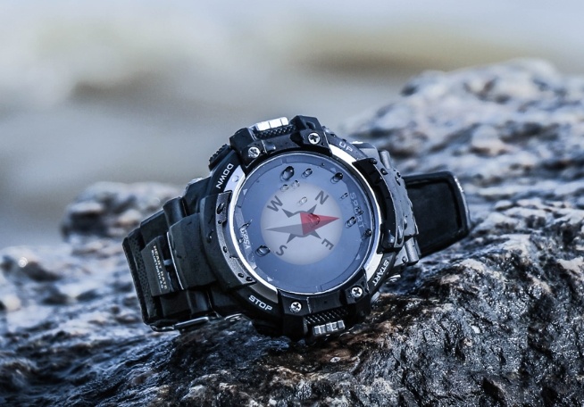 No.1 F7 - Robust udendørs GPS vandtæt smartwatch
