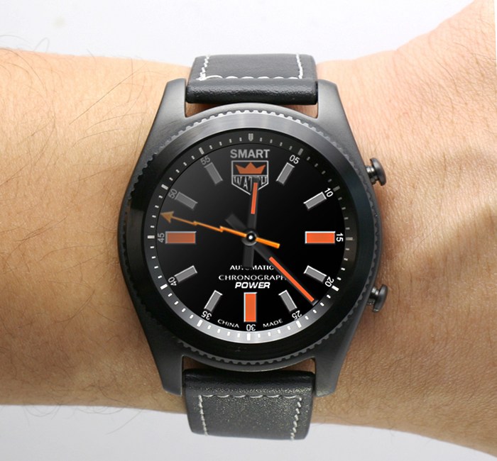 No.1 S9 Smartwatch - Indlæst med NFC og 2. generation af pulsmåler