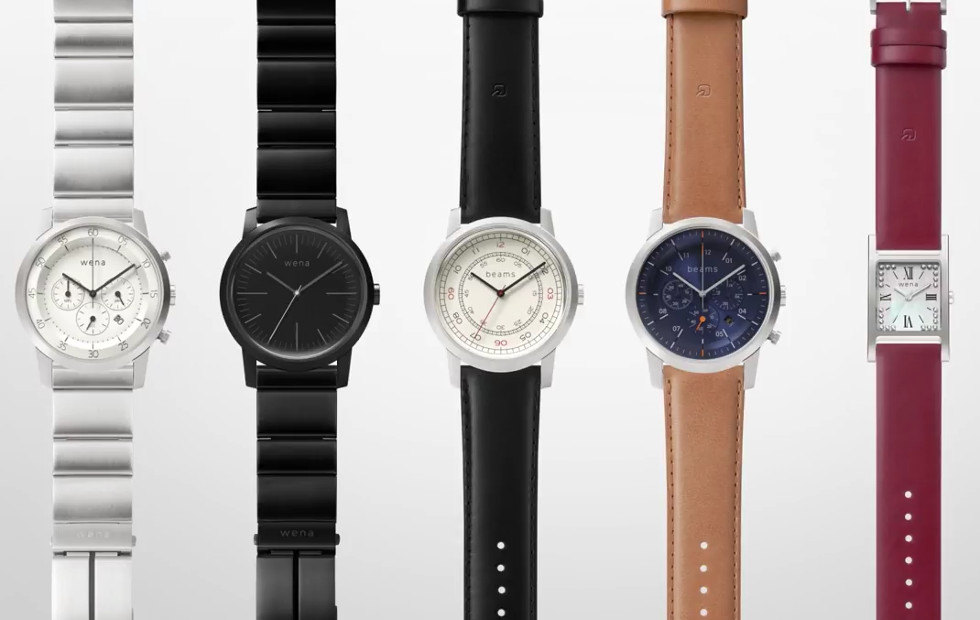 Sony Wena Watch - Three Hands Square er fyldt med NFC