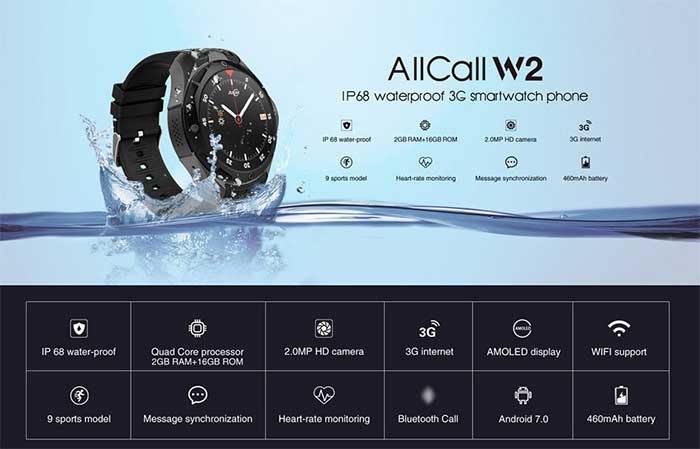 AllCall W23G Smartwatch - Kuponkode