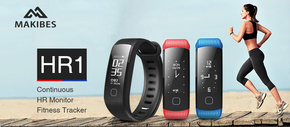 Makibes HR1 - Sport Smartband Deal [kuponkode inde]