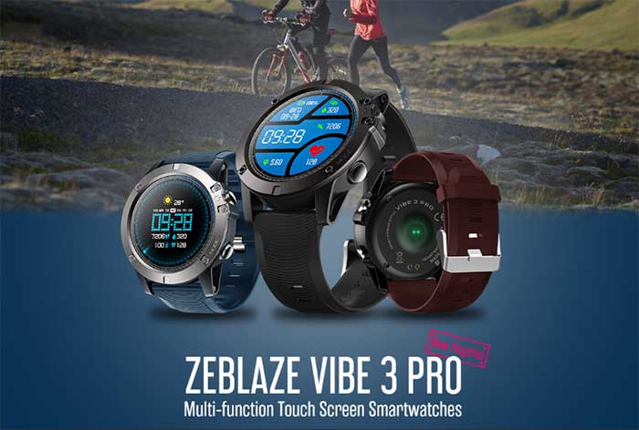 Zeblaze VIBE 3 Pro Smartwatch - Kuponkode